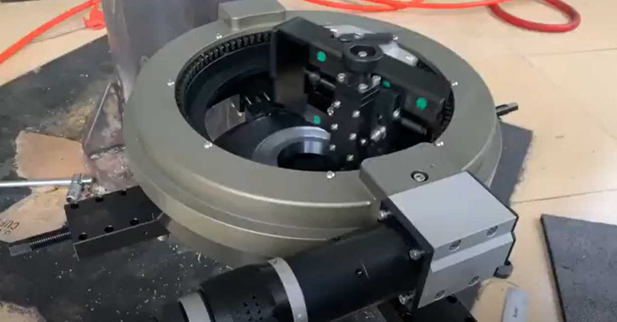 FE12 0&quot;-12&quot; OD-Mounted Flange Facing Machine