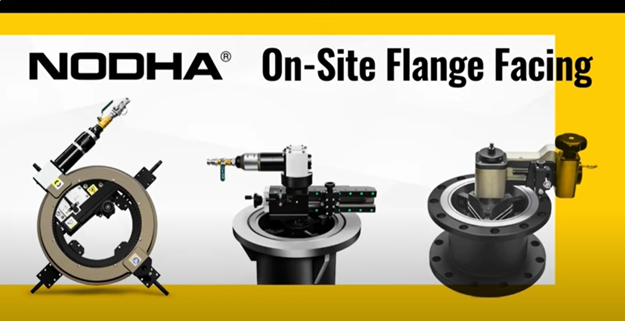 NODHA Flange Facing Machine / Flange Facer / Circle Milling Machine