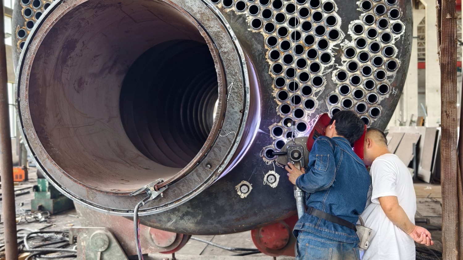 Tubesheet Orbital Welding