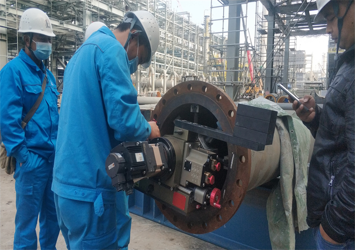 Flange facing machine maintenance guide